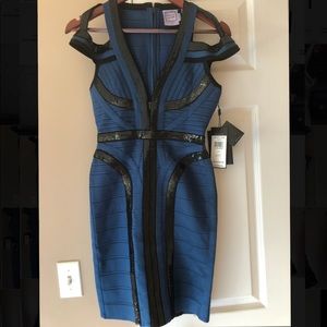 Hervé Léger strappy bodycon